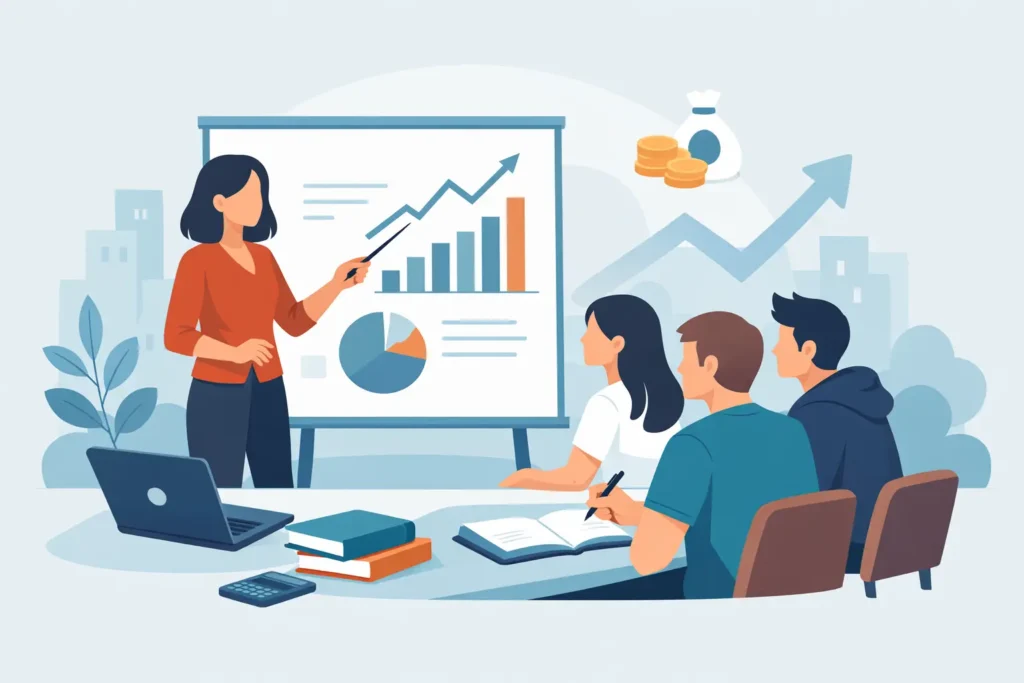 Small Group Economics Tuition for A-Level Results