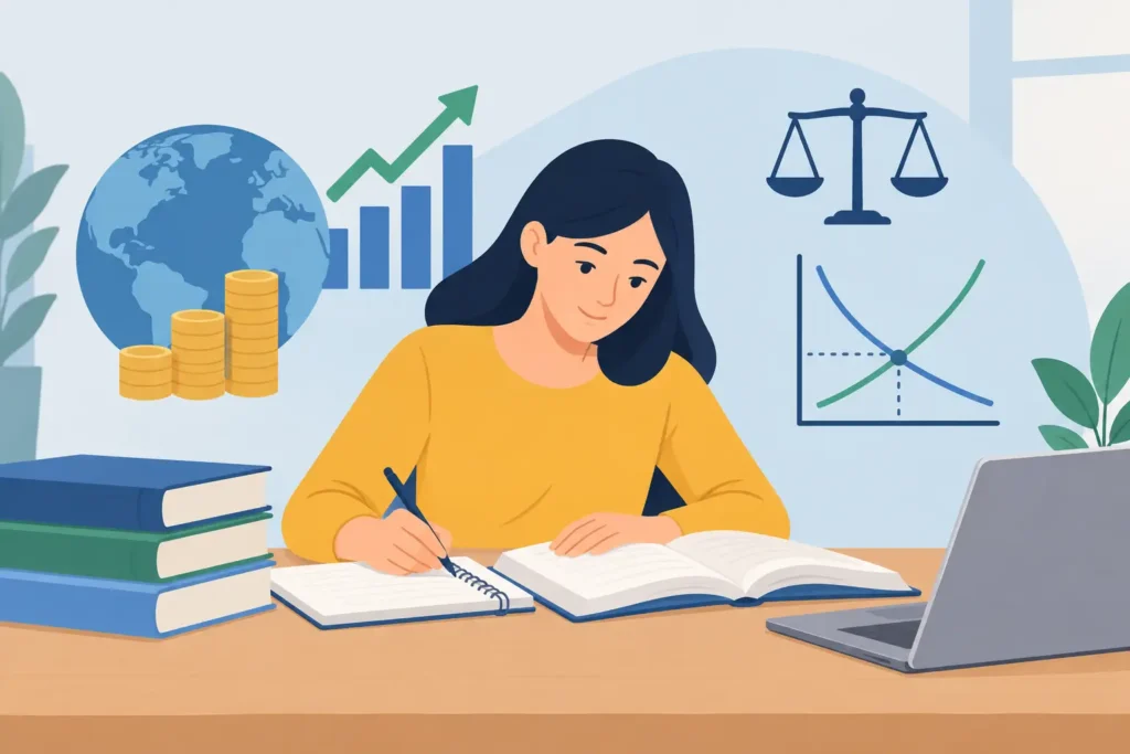 What Makes Economics Answers Strong in Exams?